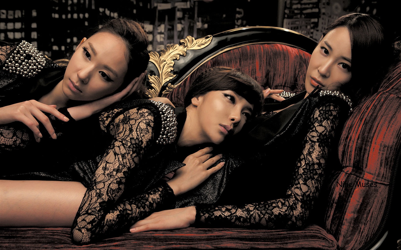 Groupe de fille coréenne Nine Muses HD Wallpapers #6 - 1680x1050