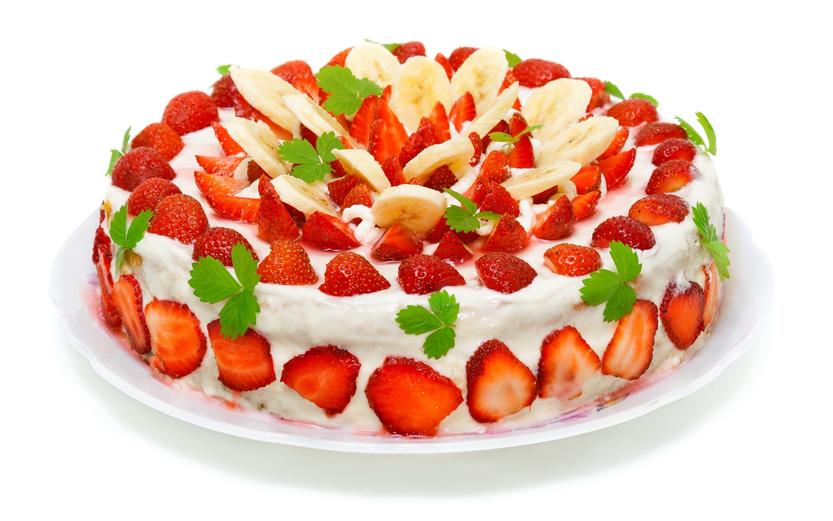 Delicious strawberry cake HD wallpapers #17 - 1680x1050