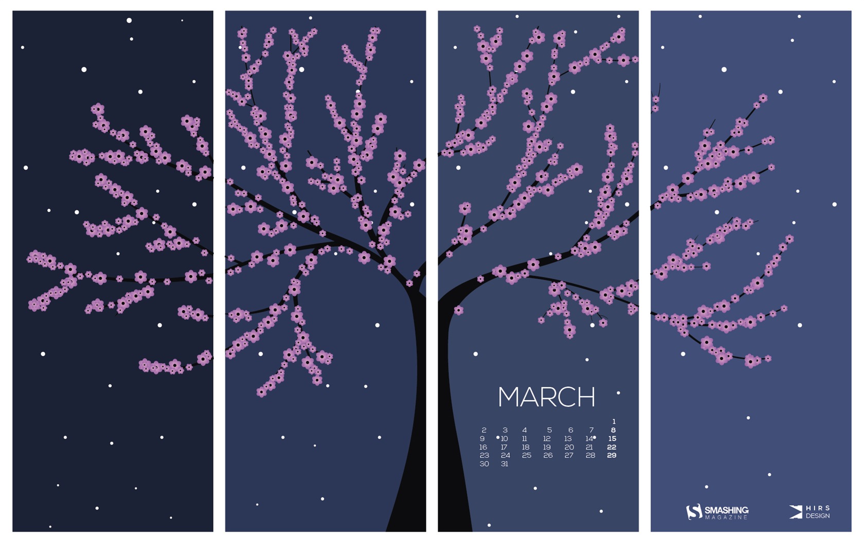 March 2015 Calendar wallpaper (2) #15 - 1680x1050