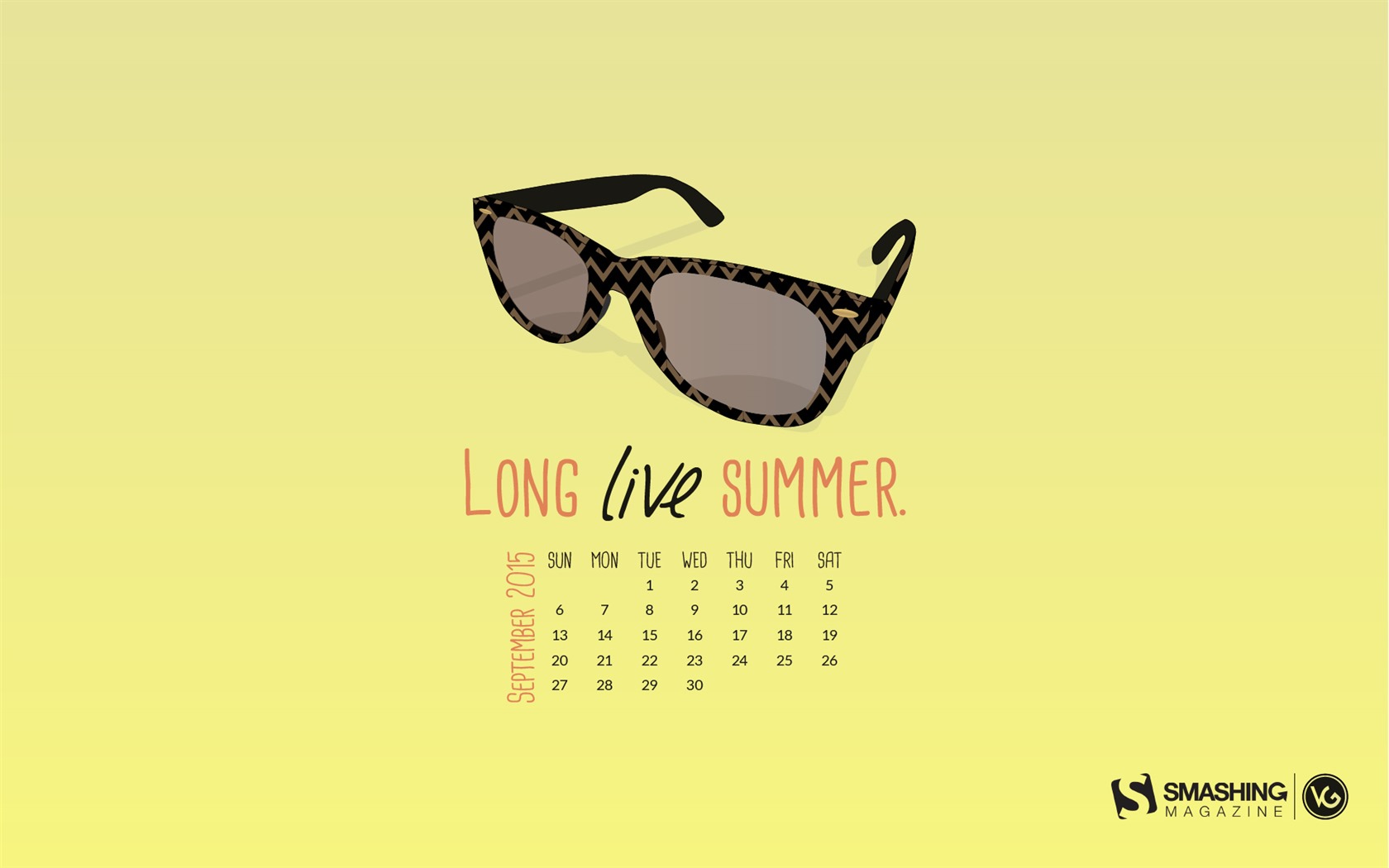 September 2015 calendar wallpaper (2) #14 - 1680x1050