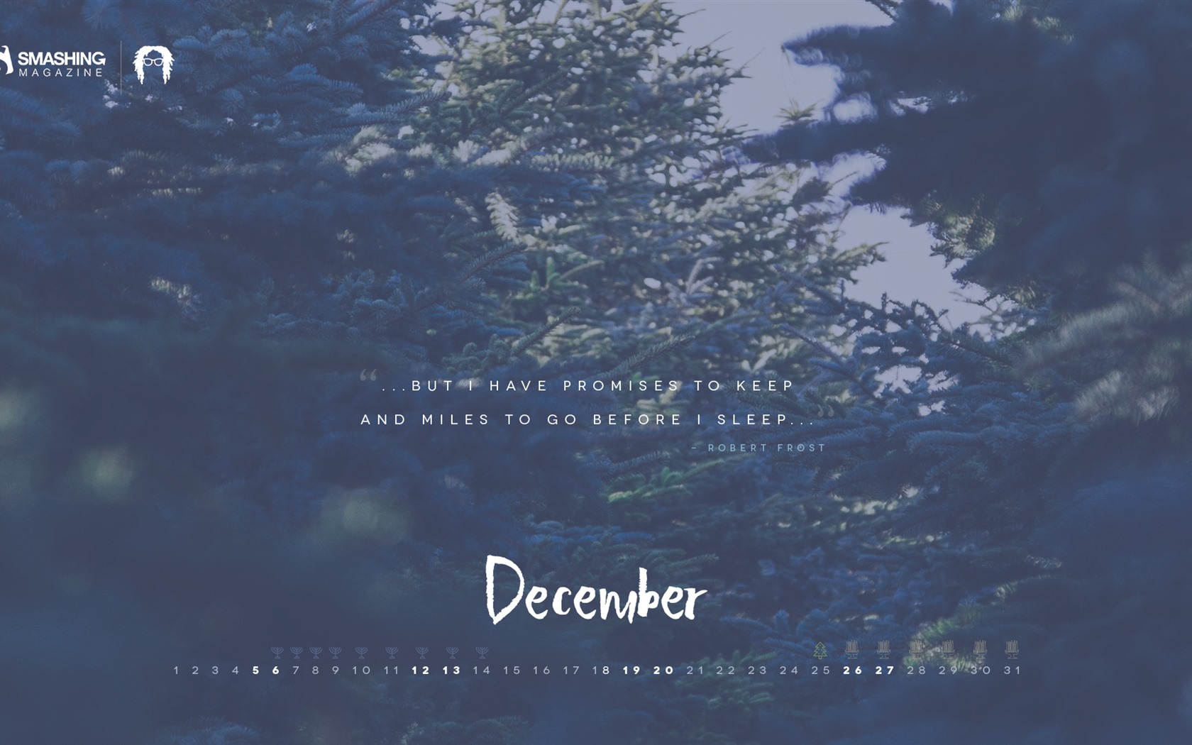 Dezember 2015 Kalender Wallpaper (2) #12 - 1680x1050