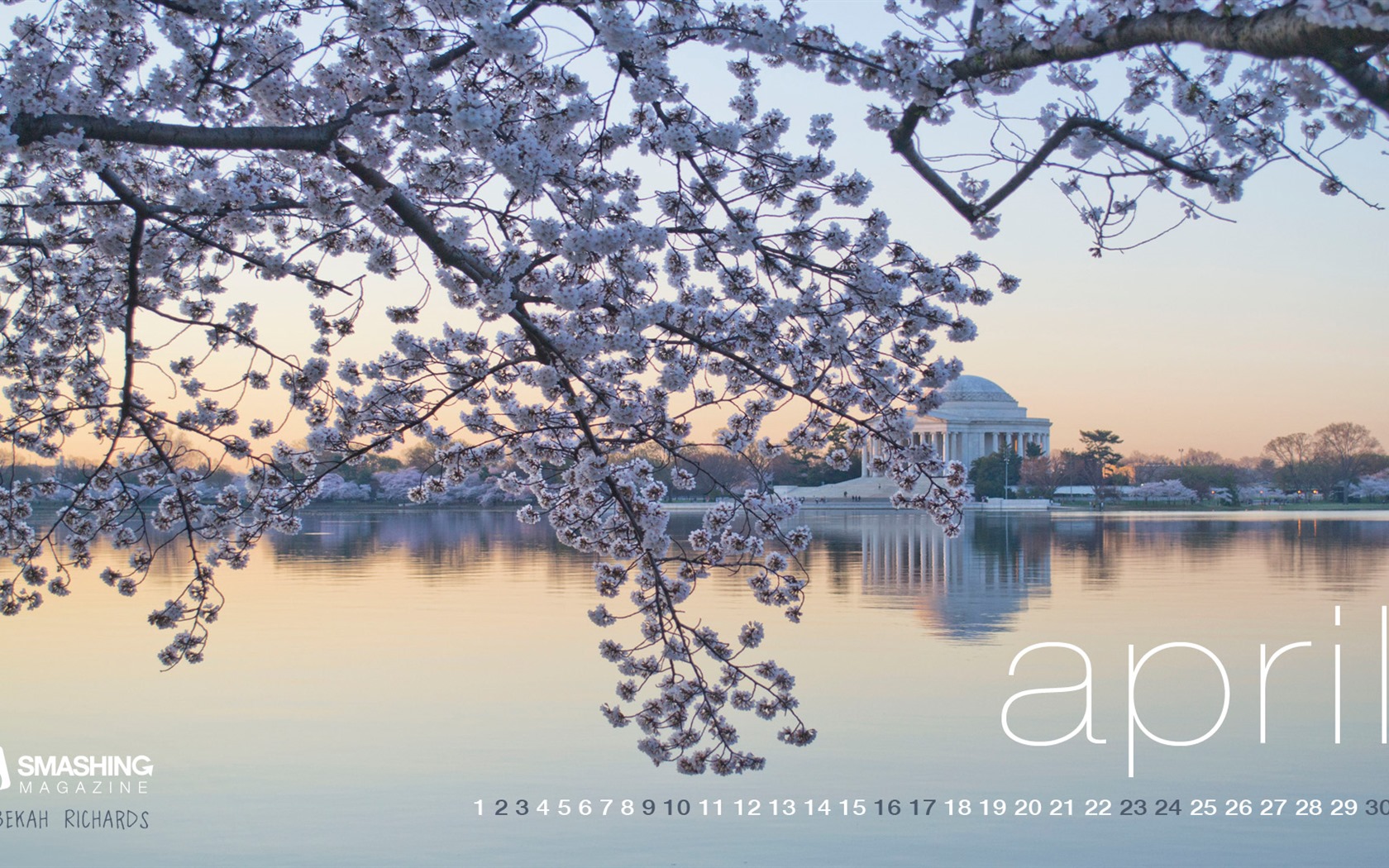 April 2016 calendar wallpaper (2) #8 - 1680x1050