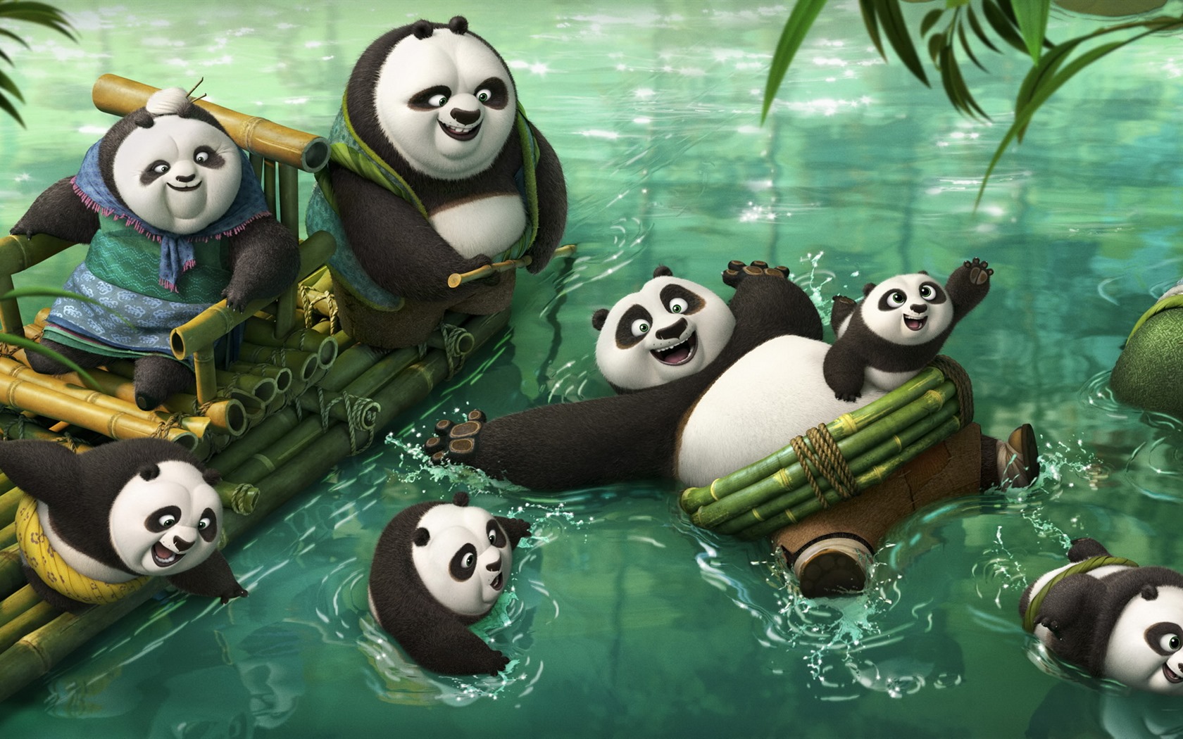 Kung Fu Panda 3, HD film tapety na plochu #9 - 1680x1050
