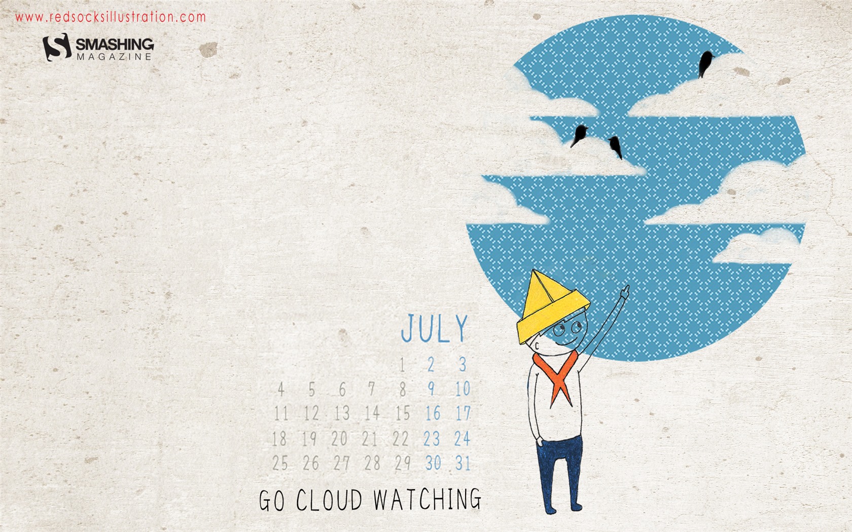 July 2016 calendar wallpaper (1) #20 - 1680x1050