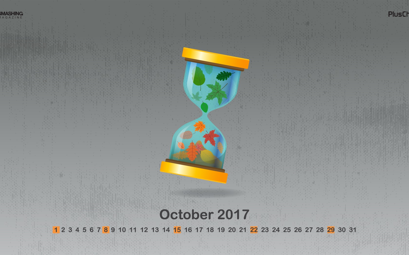 Října 2017 kalendář tapety #9 - 1680x1050