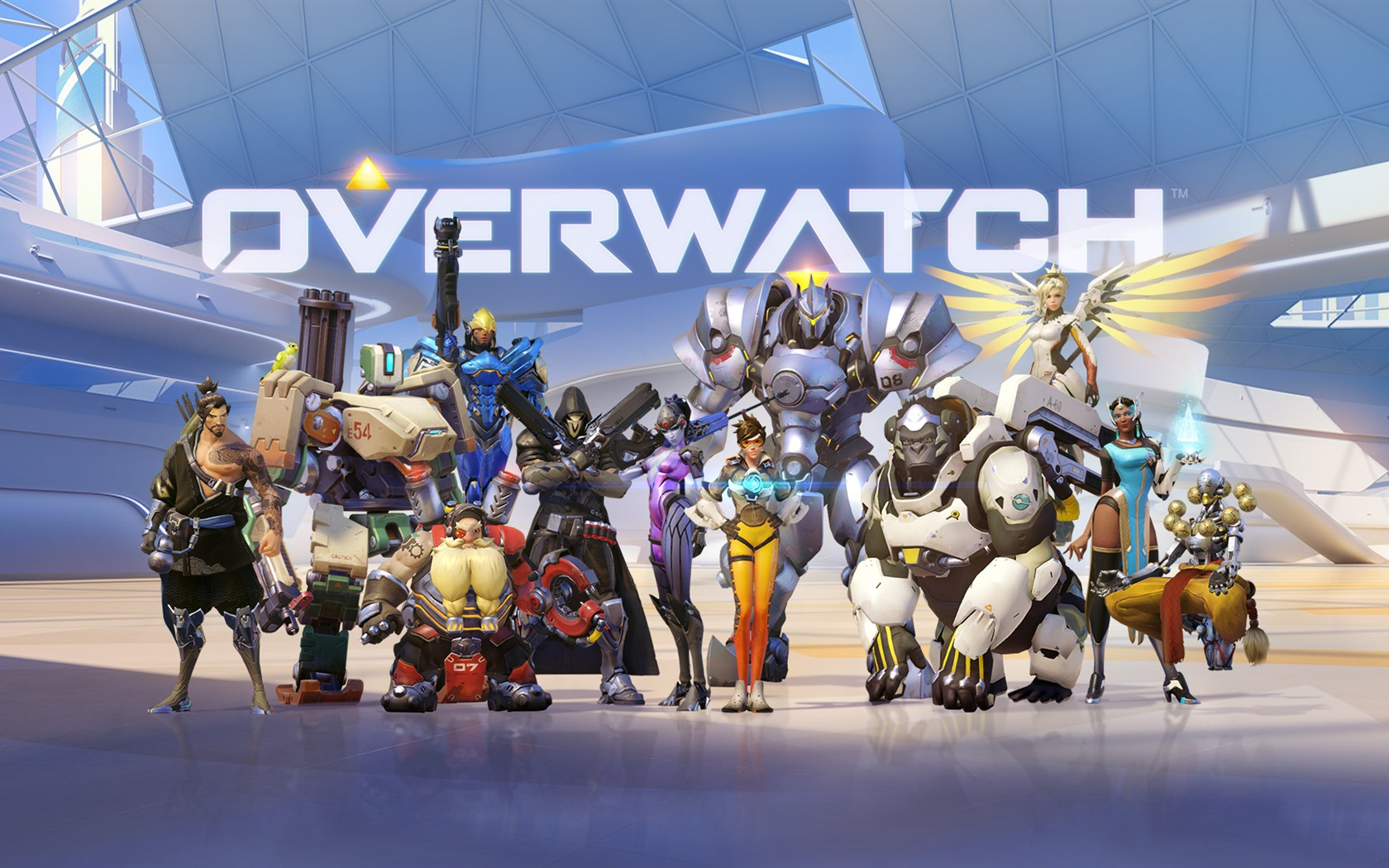 Overwatch, hot game HD wallpapers #1 - 1680x1050