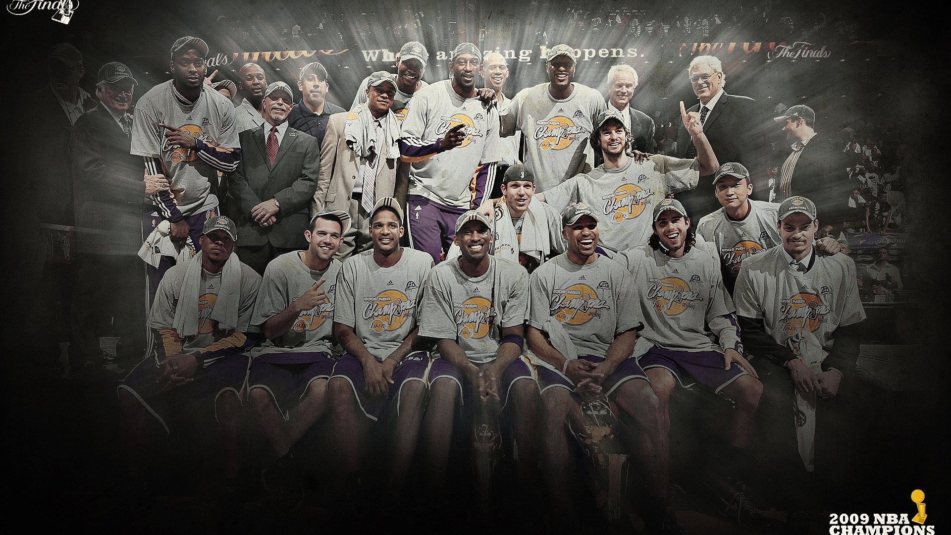 NBA2009 Champion Wallpaper Lakers #2 - 1920x1080