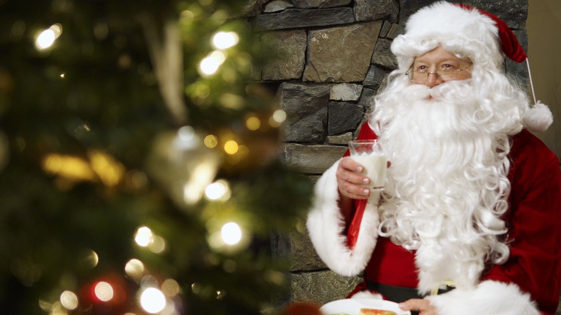 La gente celebra la Navidad Fondos de Inicio #14 - 1920x1080