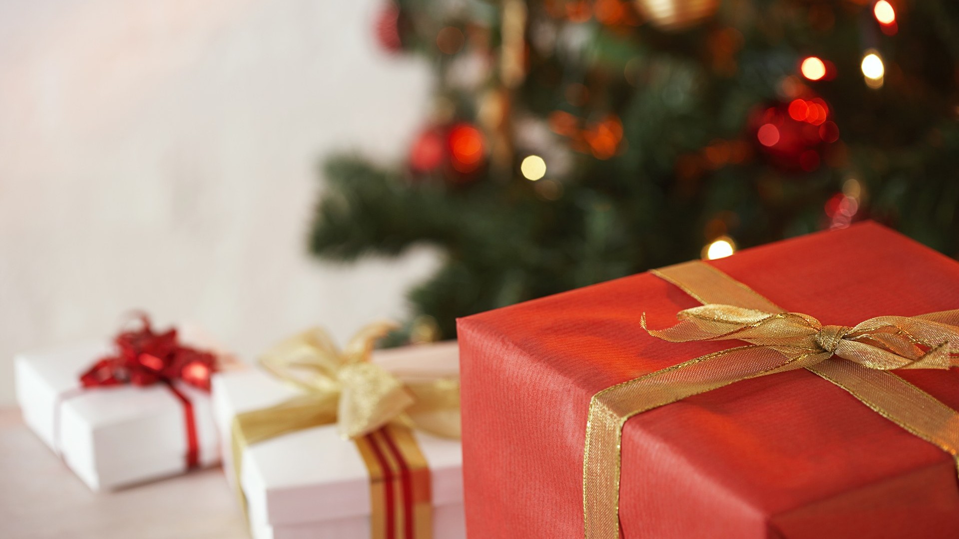 ハッピークリスマスの飾りの壁紙 #45 - 1920x1080