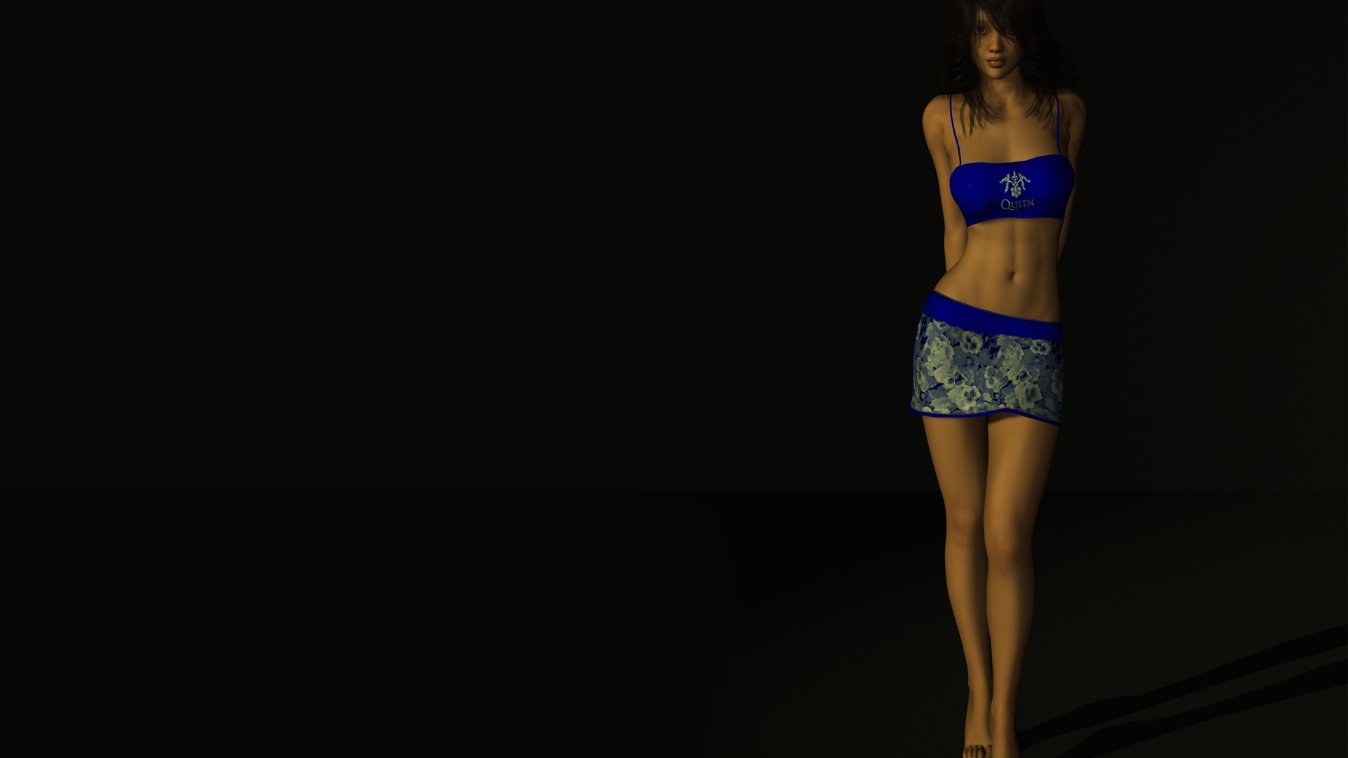 Widescreen Wallpaper 3D Female #14 - 1920x1080