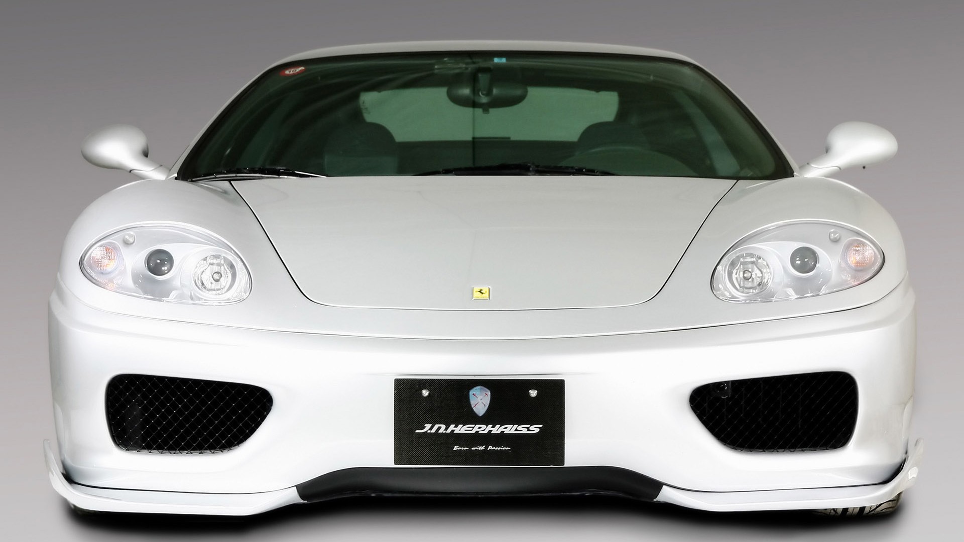 Ferrari F430 Skull White Fonds d'écran #6 - 1920x1080