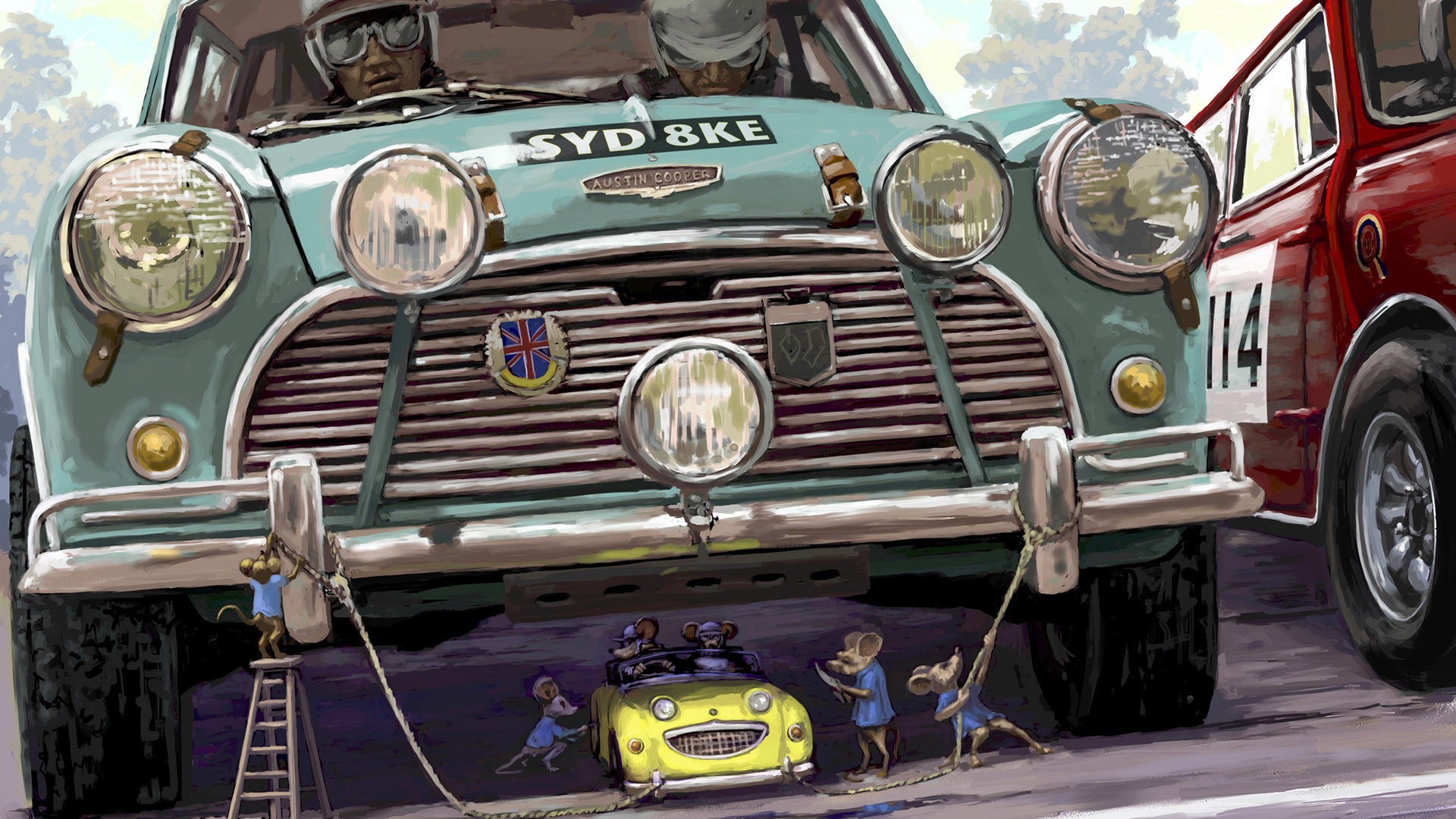 賽車遊戲電腦壁紙 #18 - 1920x1080