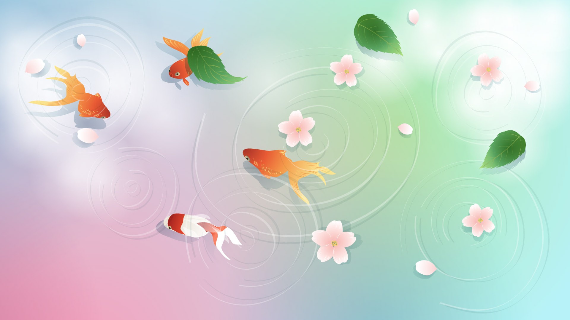 Spring Vector Wallpaper #11 - 1920x1080