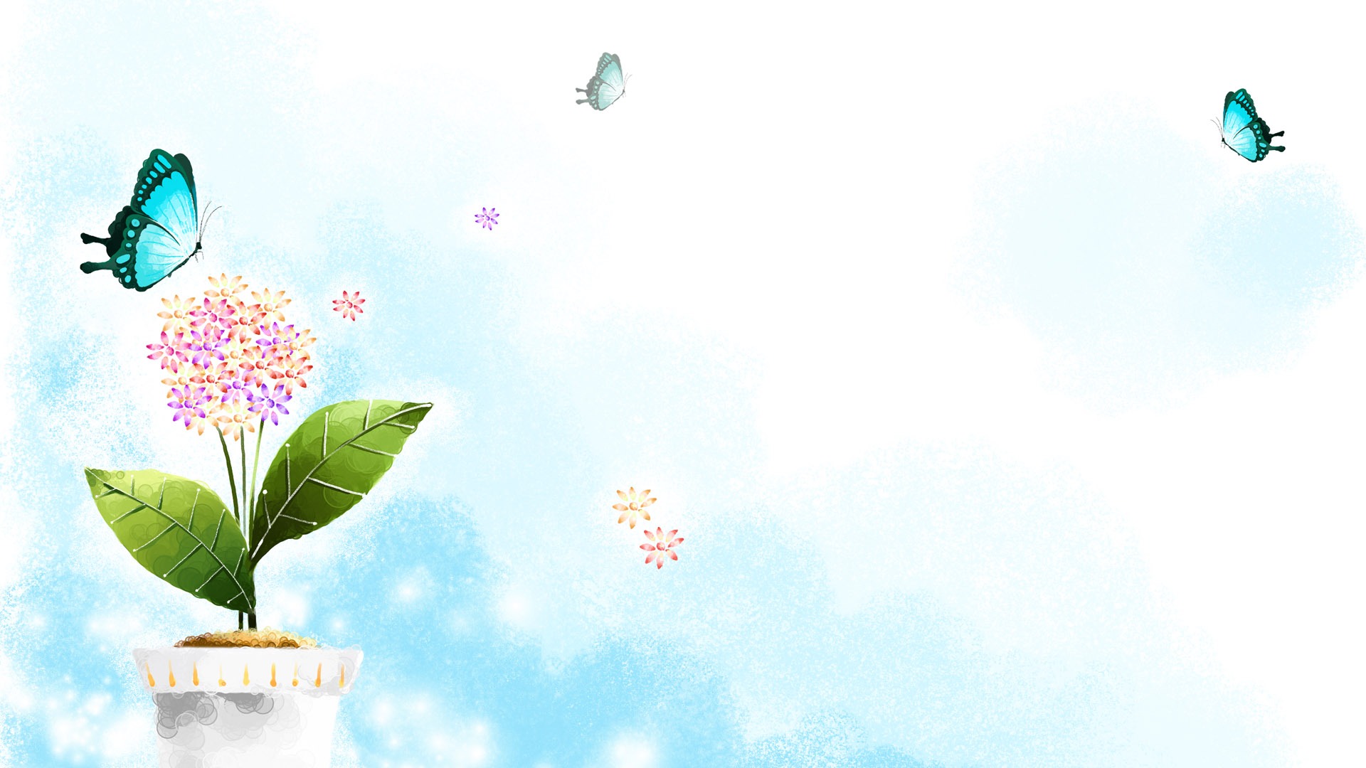 卡通夢幻風光壁紙 #21 - 1920x1080