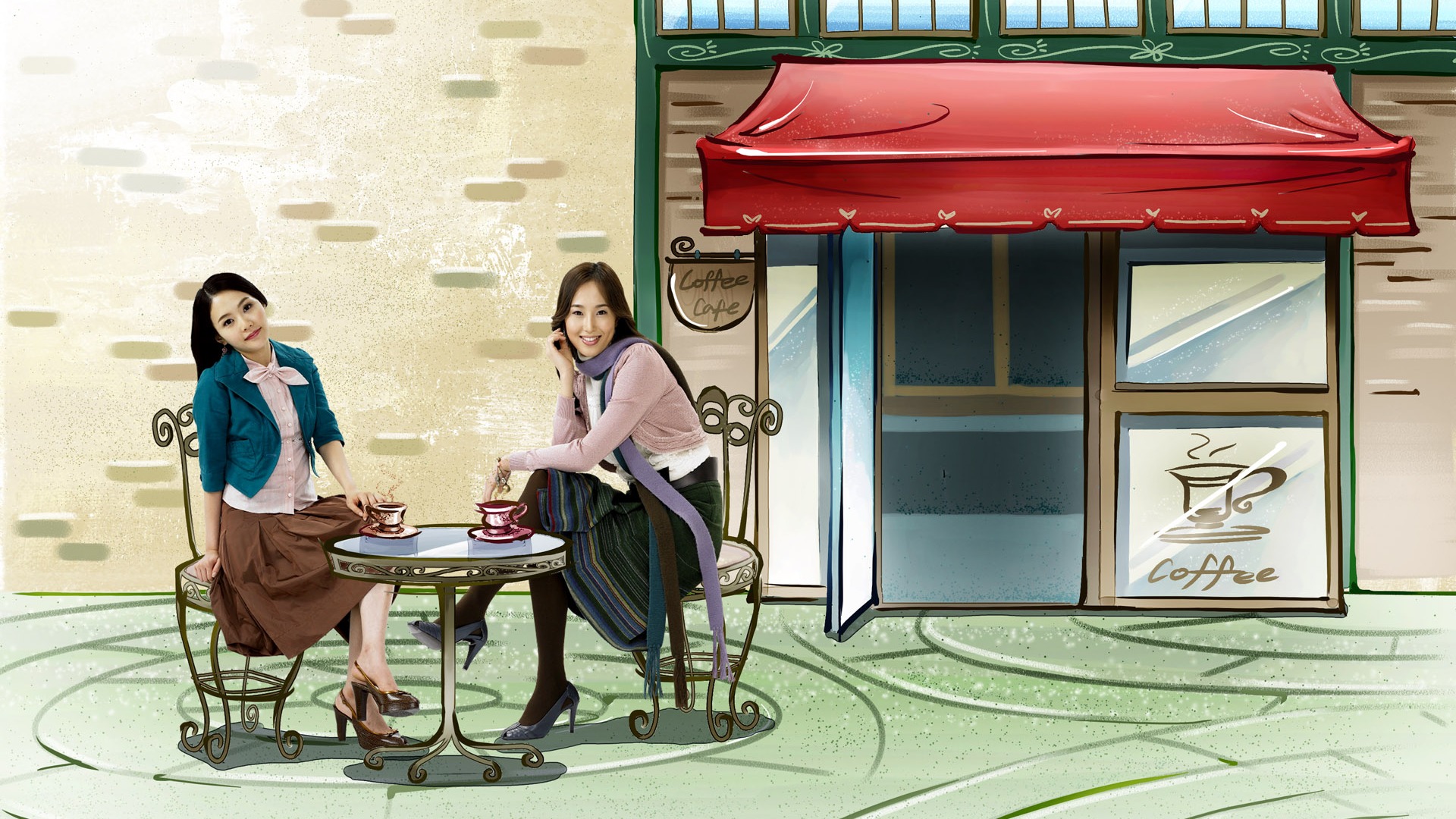 合成人物壁紙(一) #20 - 1920x1080