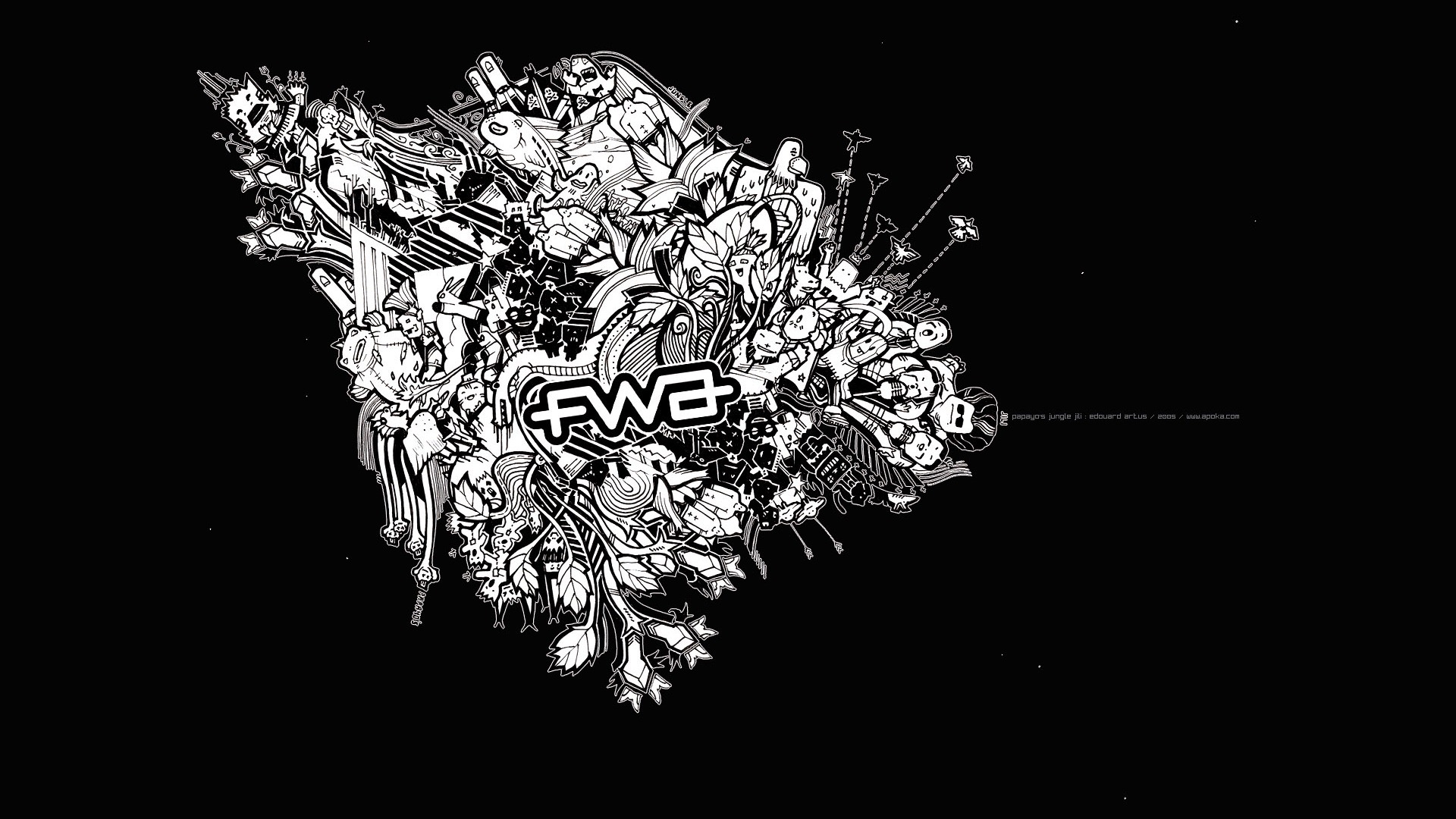 FWA Black Album wallpapers #24 - 1920x1080