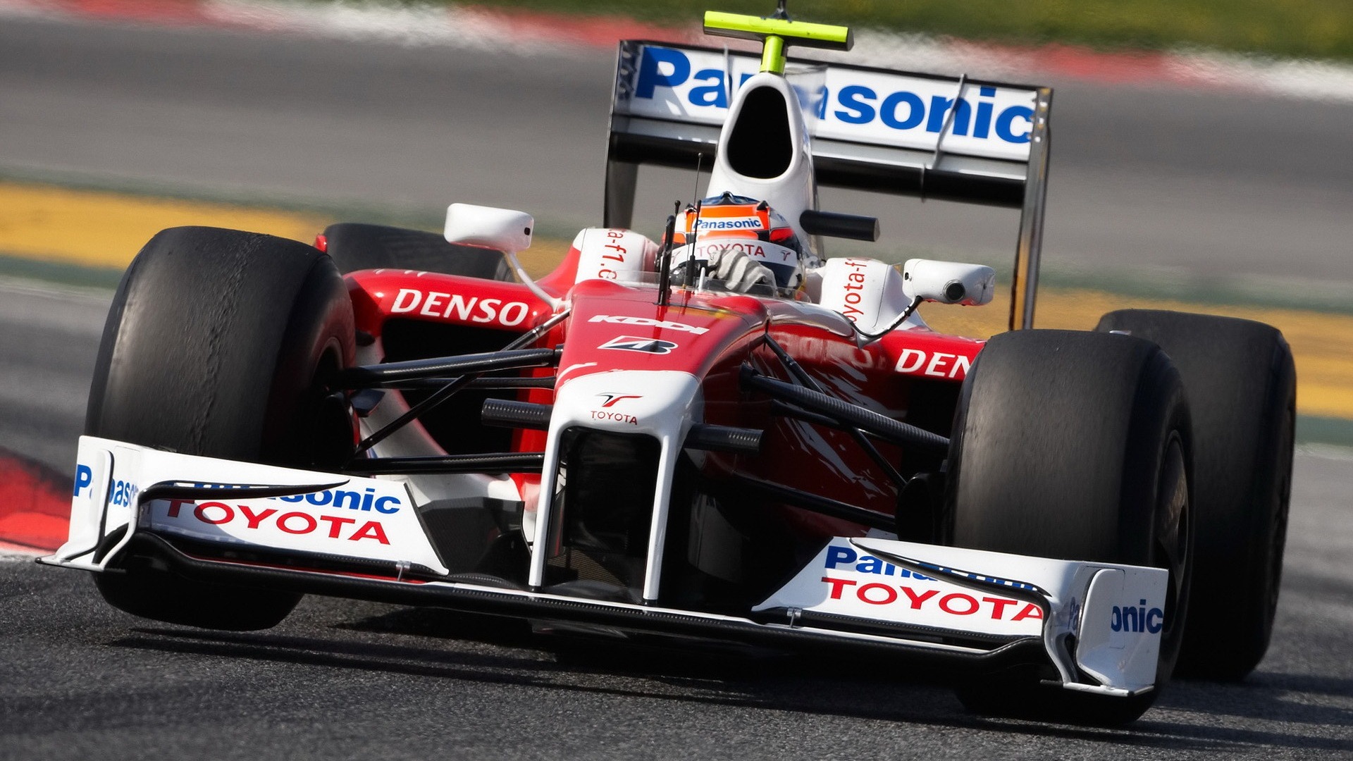 豐田2009 TF109 F1壁紙 #7 - 1920x1080