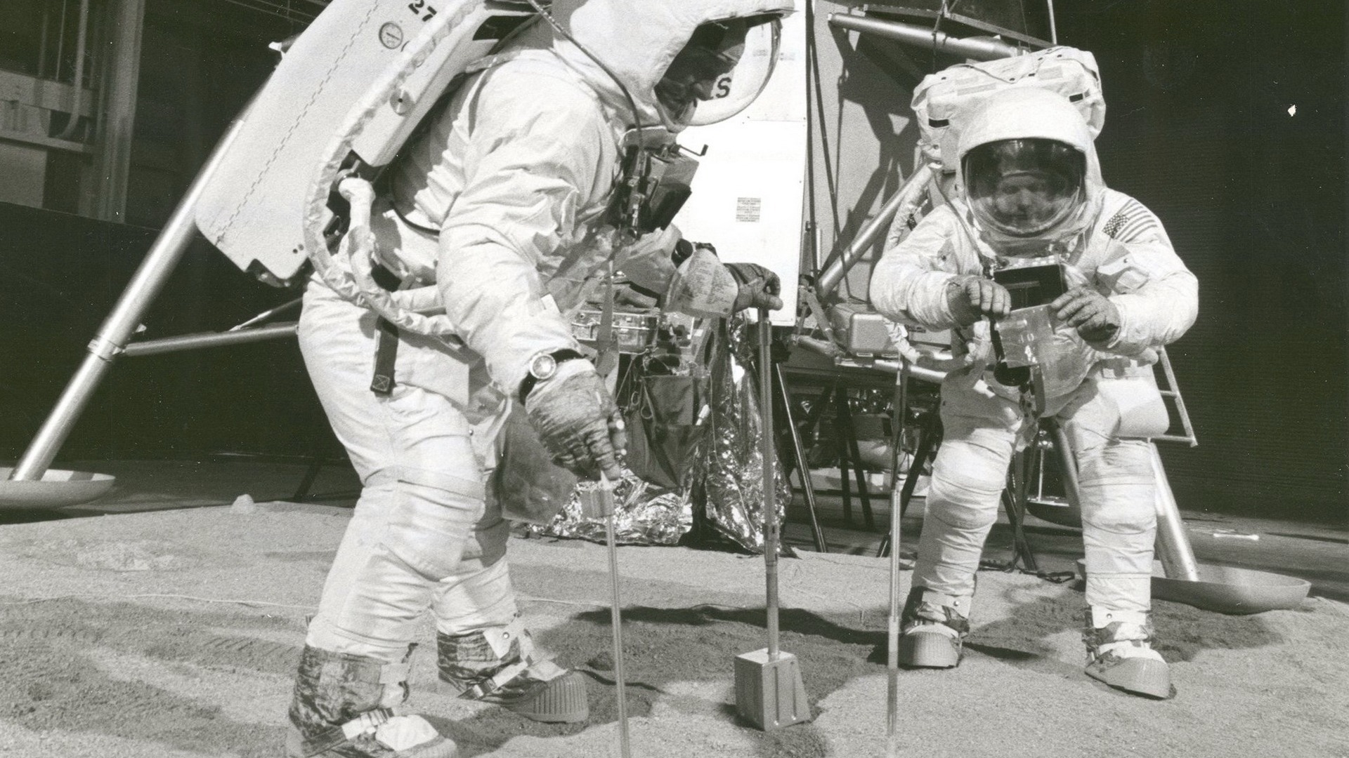 Apollo 11 vzácných fotografií na plochu #27 - 1920x1080
