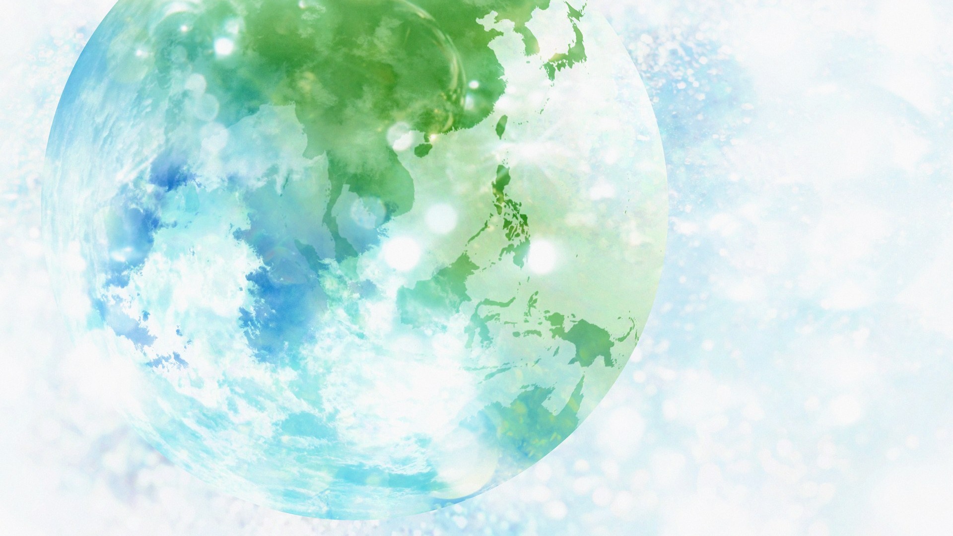 綠色環境主題PS壁紙 #10 - 1920x1080