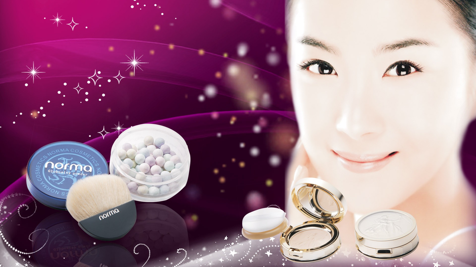 Cosmetics Advertising Wallpaper Album (2) #14 - 1920x1080