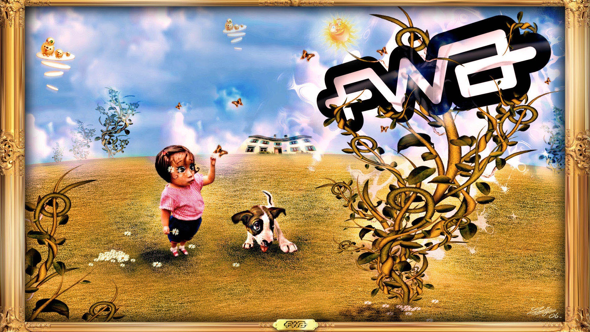 寬屏FWA專輯壁紙(七) #1 - 1920x1080