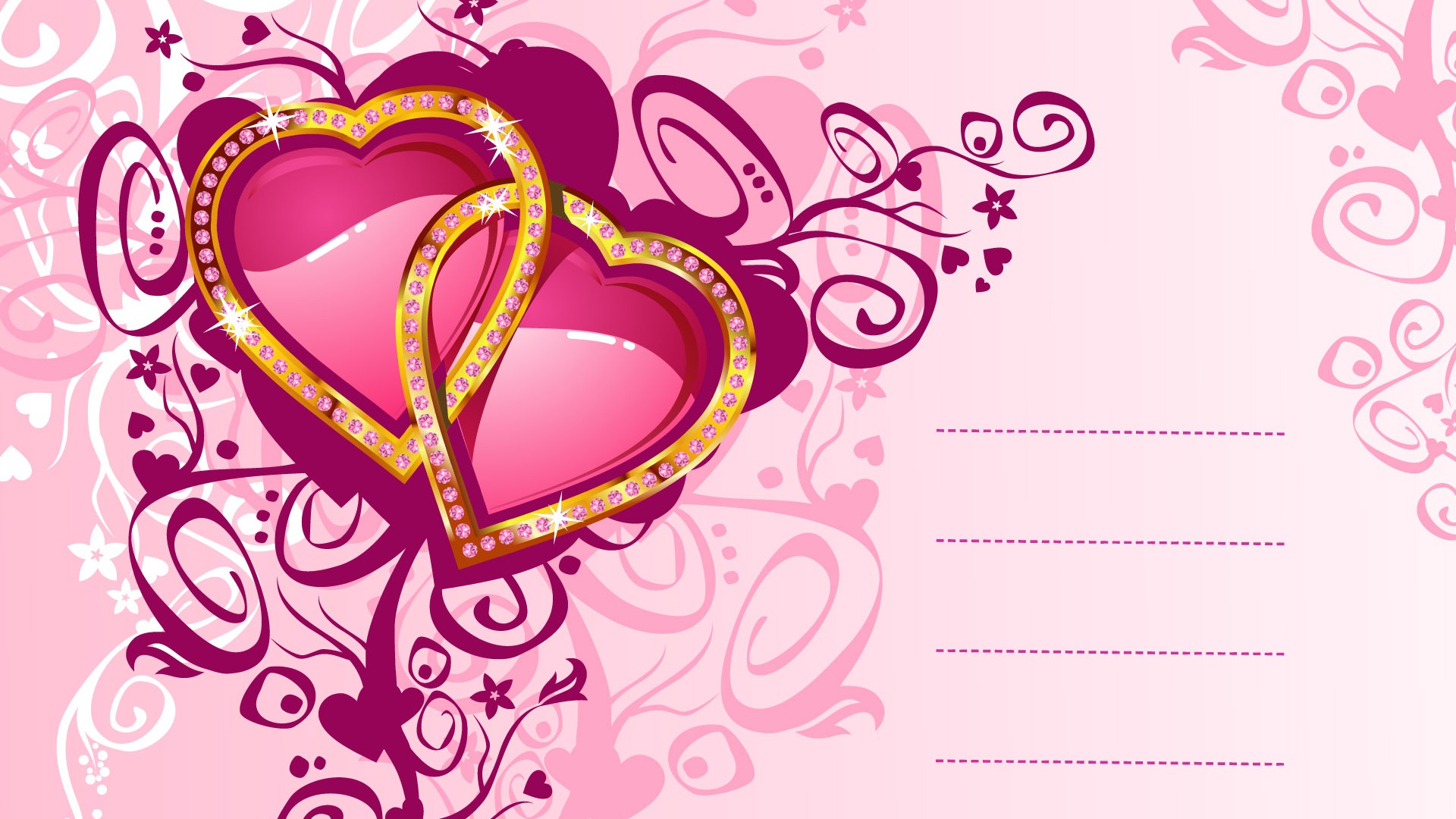 Valentine's Day Love Theme Wallpapers #31 - 1920x1080