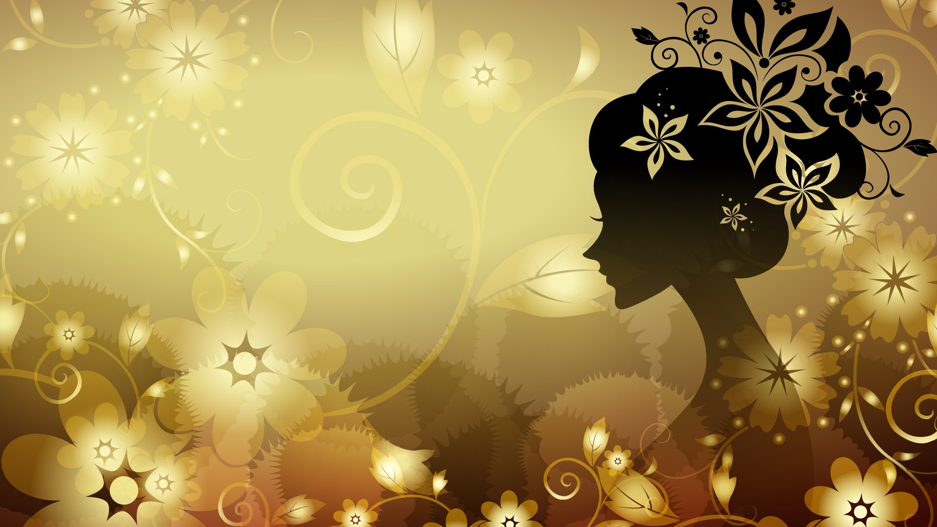 Vector happy childhood Wallpaper (5) #4 - 1920x1080