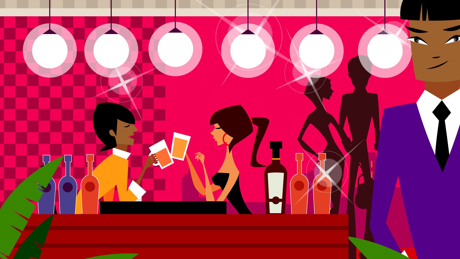 Vector Wallpaper leisure life (1) #1 - 1920x1080