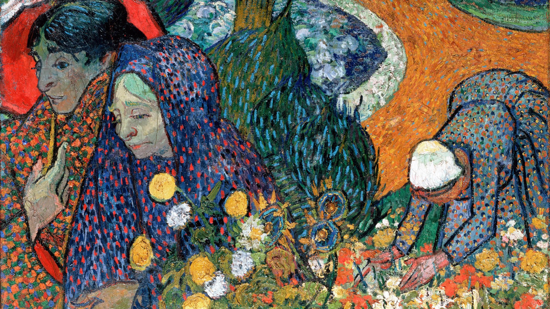 Vincent Van Gogh malování tapety (1) #4 - 1920x1080