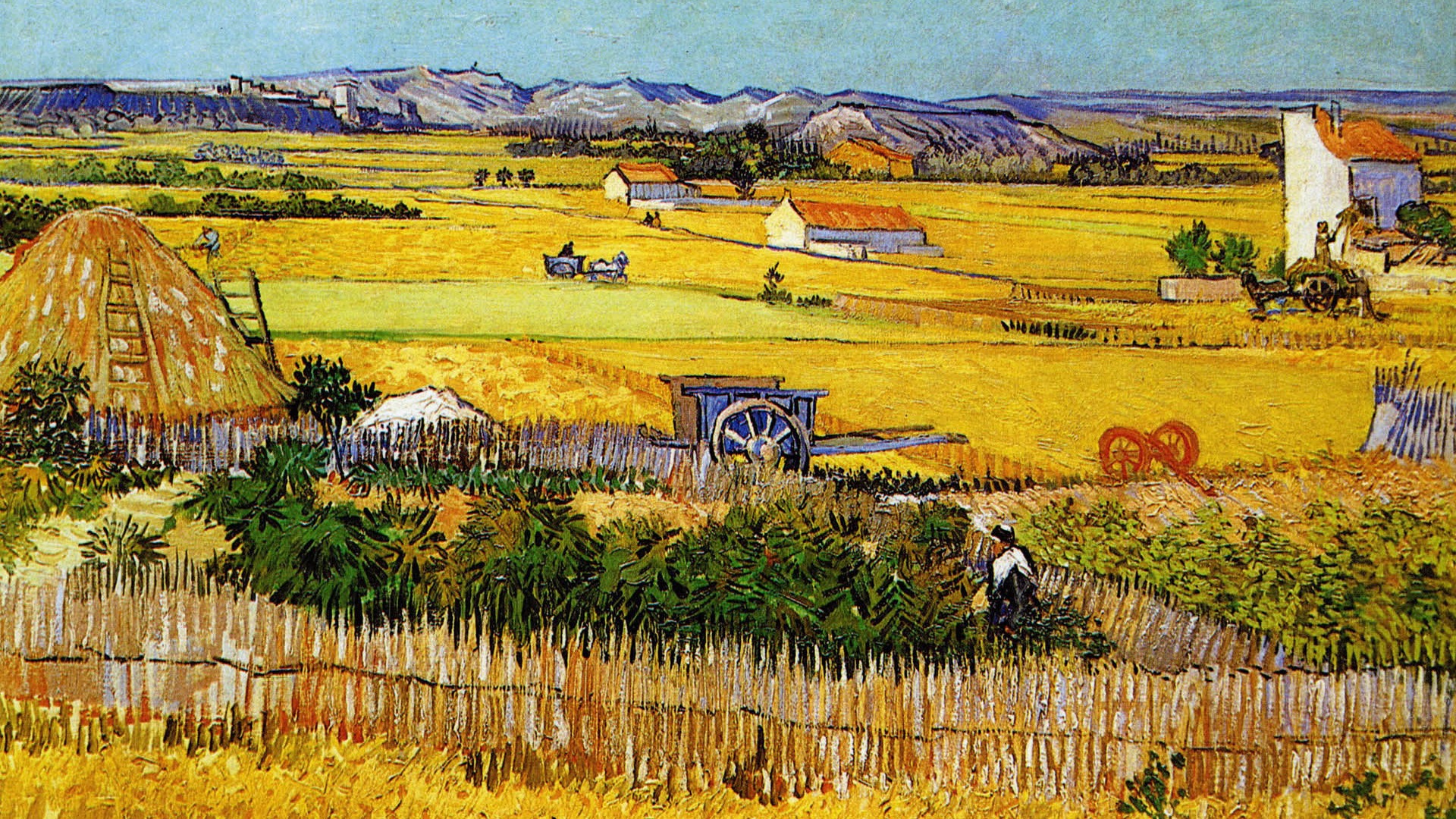 Vincent Van Gogh painting wallpaper (1) #9 - 1920x1080