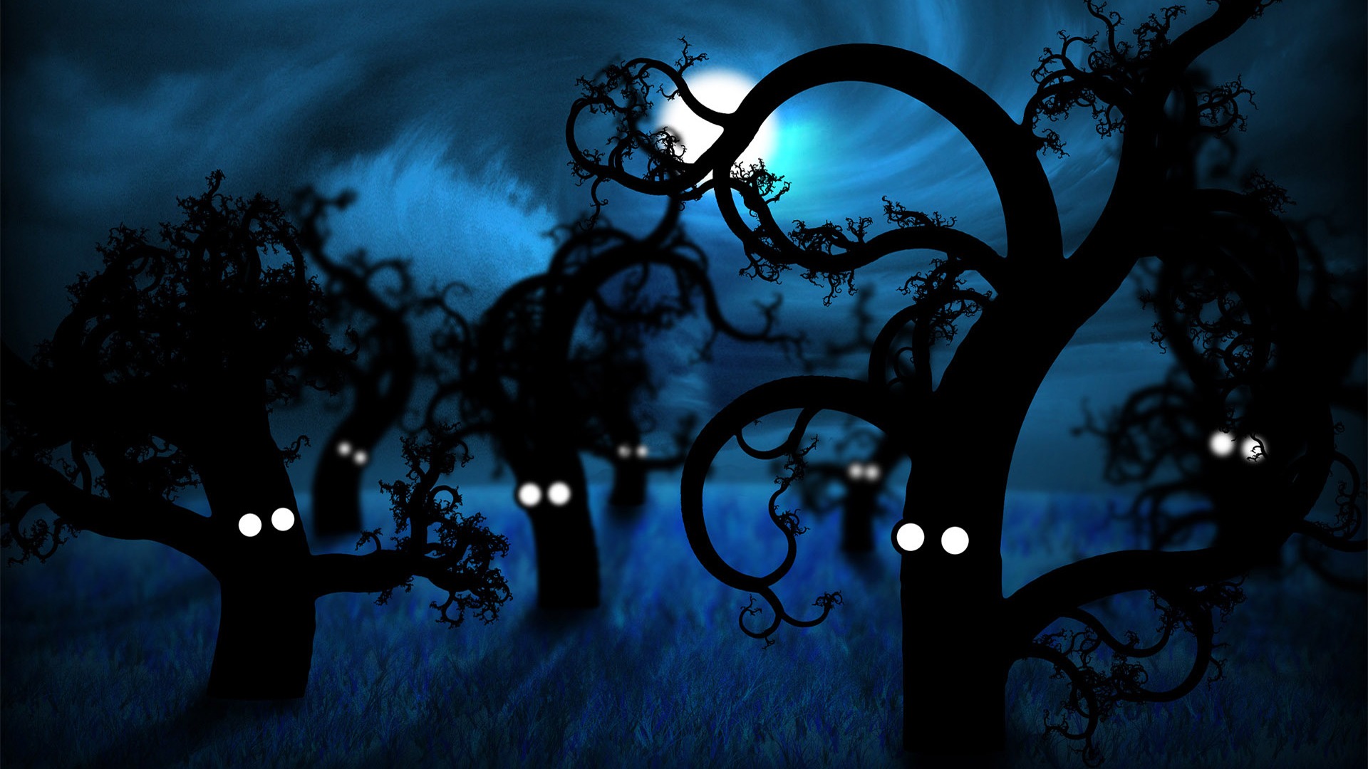 Vlads moon téma wallpaper #10 - 1920x1080