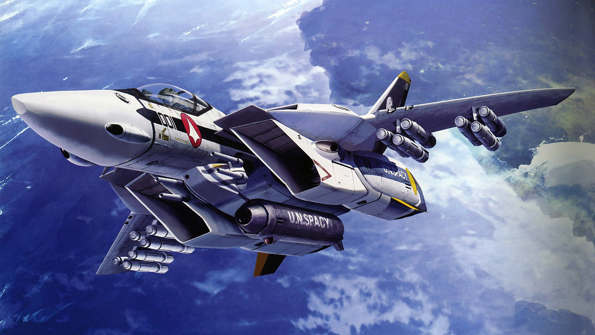 Macross fighter wallpaper (1) #19 - 1920x1080