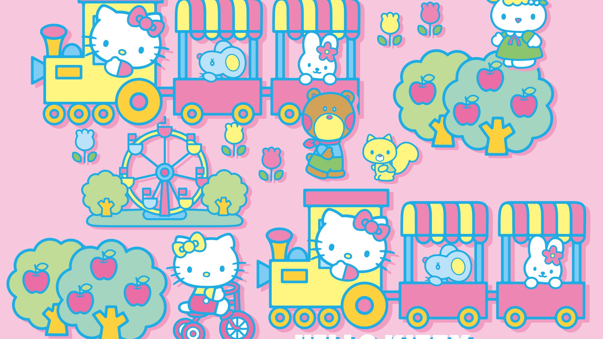 61 Hello Kitty 高清壁纸 | 桌面背景 - Wallpaper Abyss - 页面 2