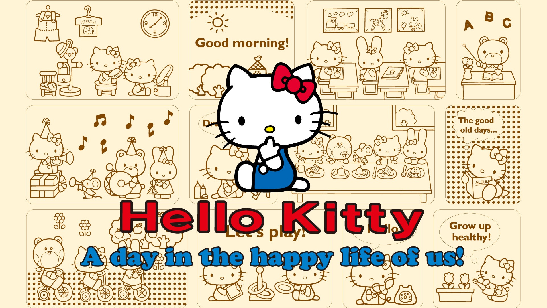 HelloKitty 壁紙(一) #17 - 1920x1080