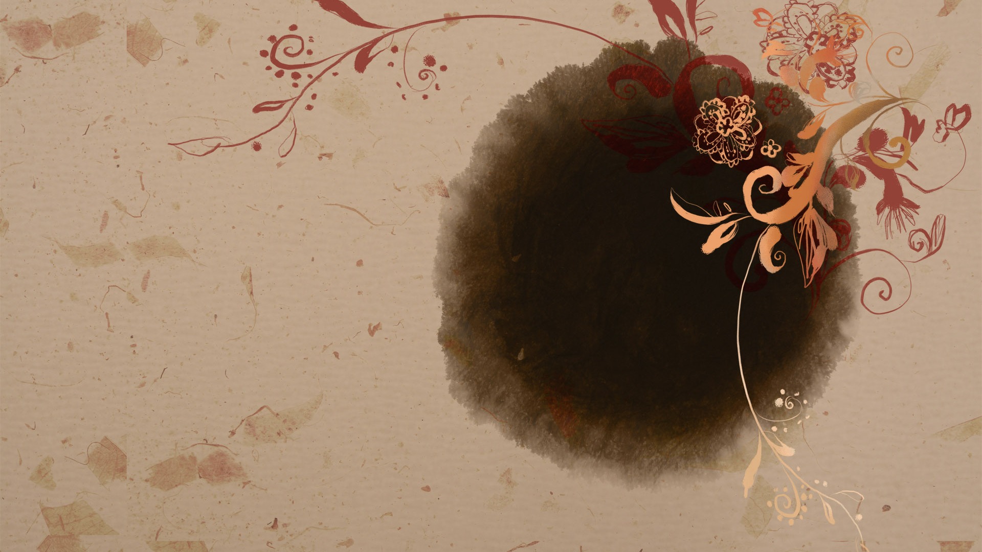 靈氣墨染新年壁紙 #4 - 1920x1080