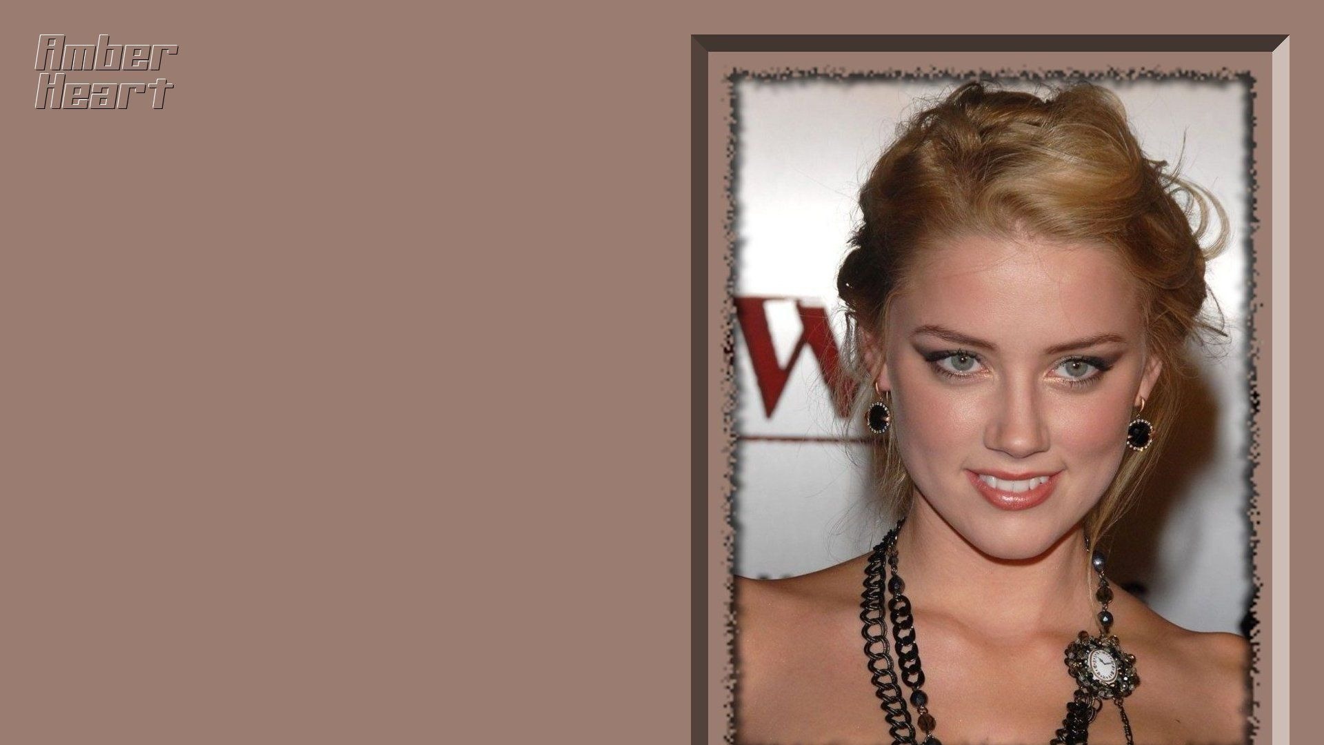 Amber Heard beautiful wallpaper #14 - 1920x1080