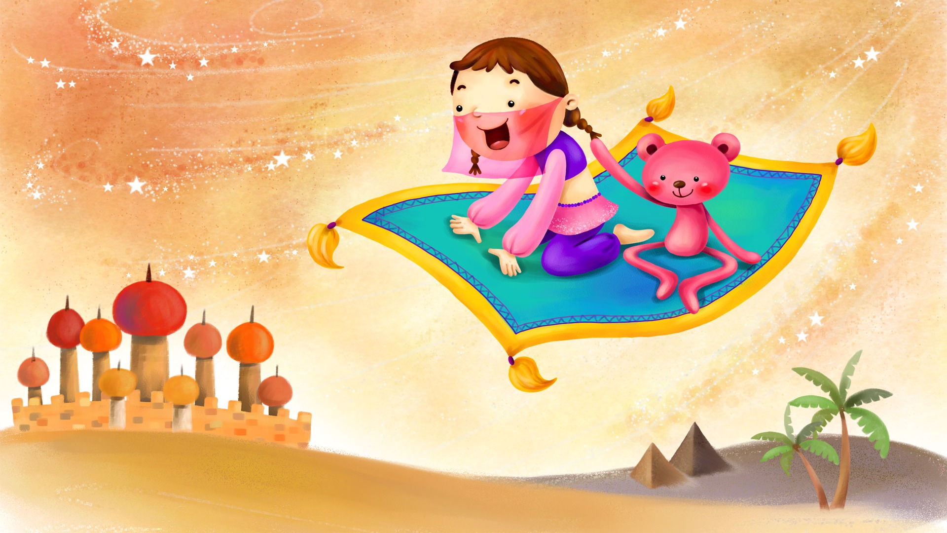 Widescreen wallpaper childhood dream (3) #17 - 1920x1080