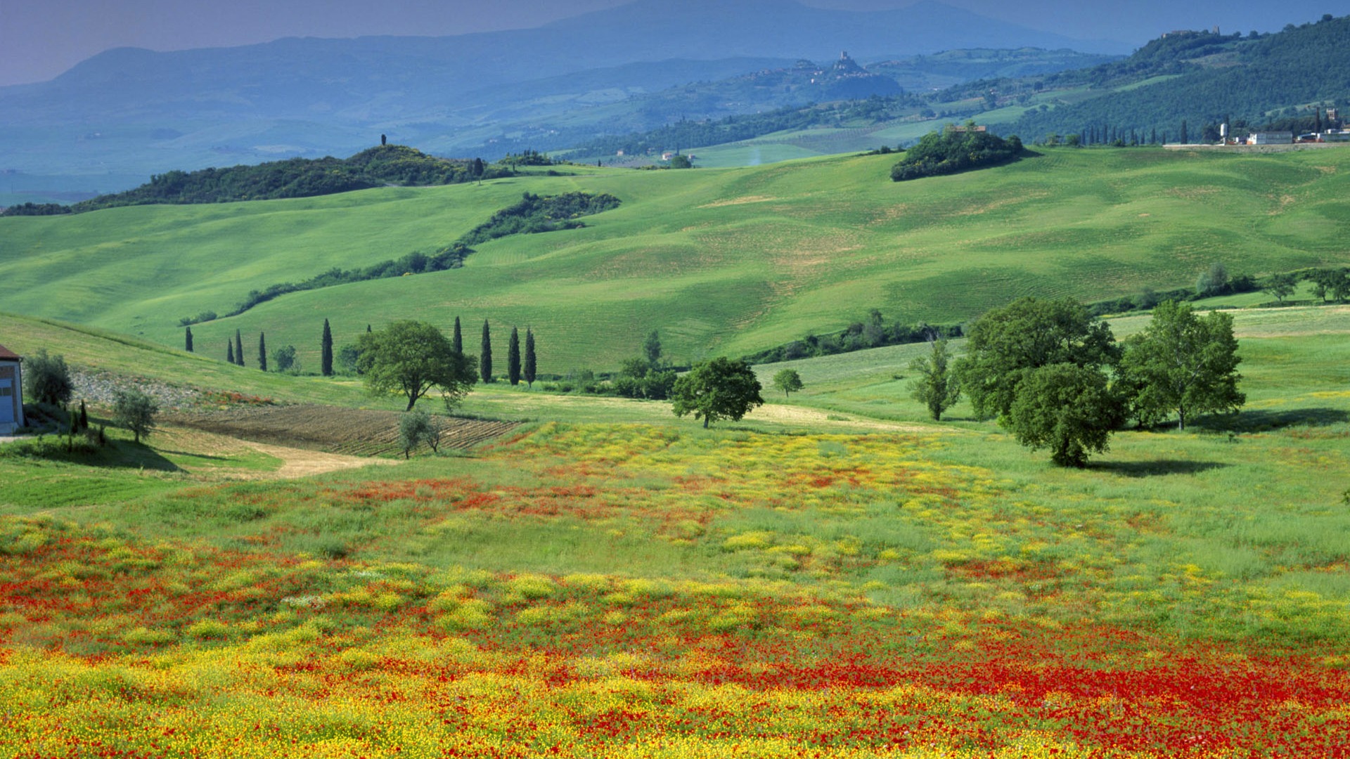 Paisaje italiano fondo de pantalla (2) #19 - 1920x1080