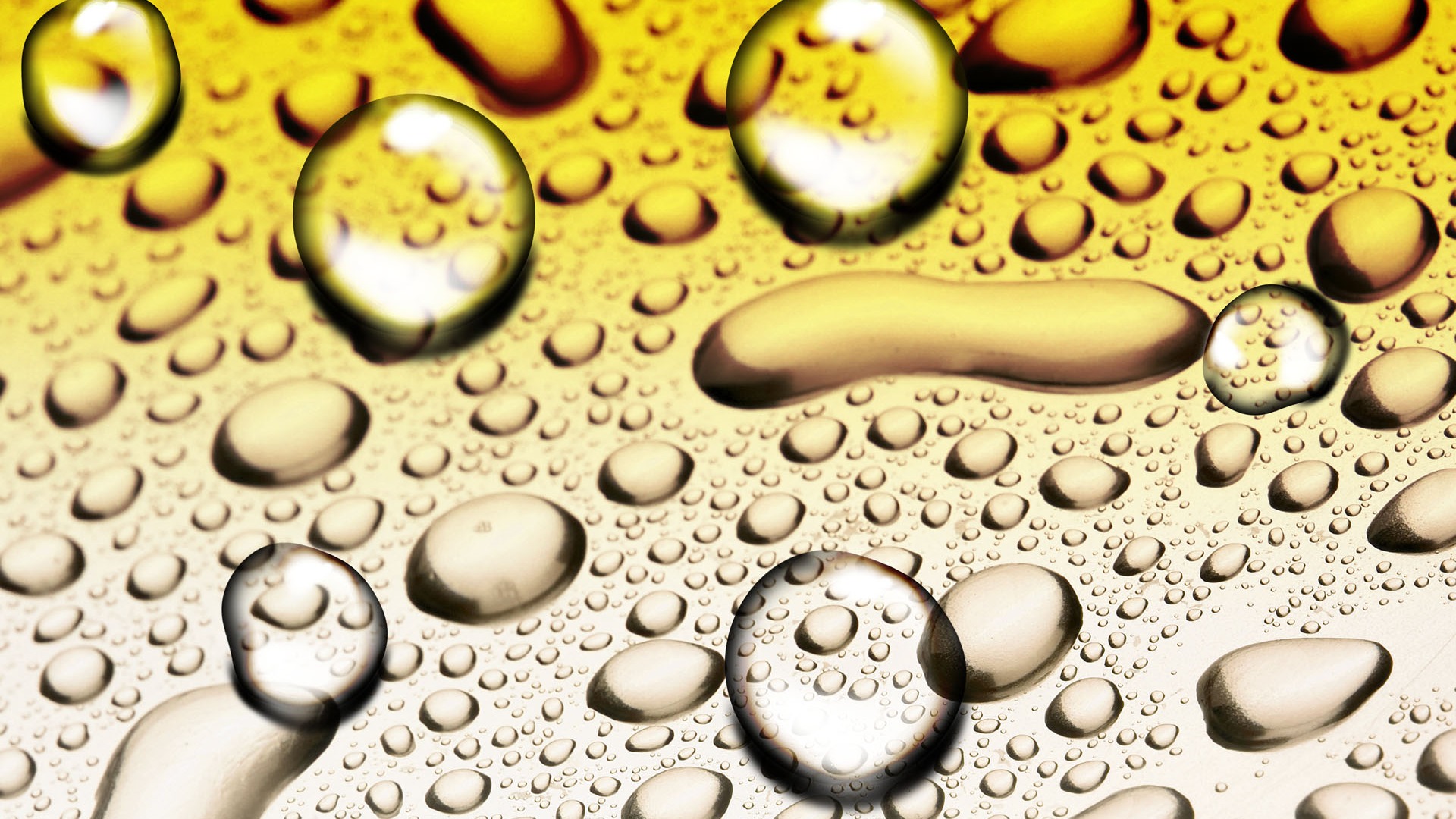 Colorful Water drops HD wallpaper #15 - 1920x1080