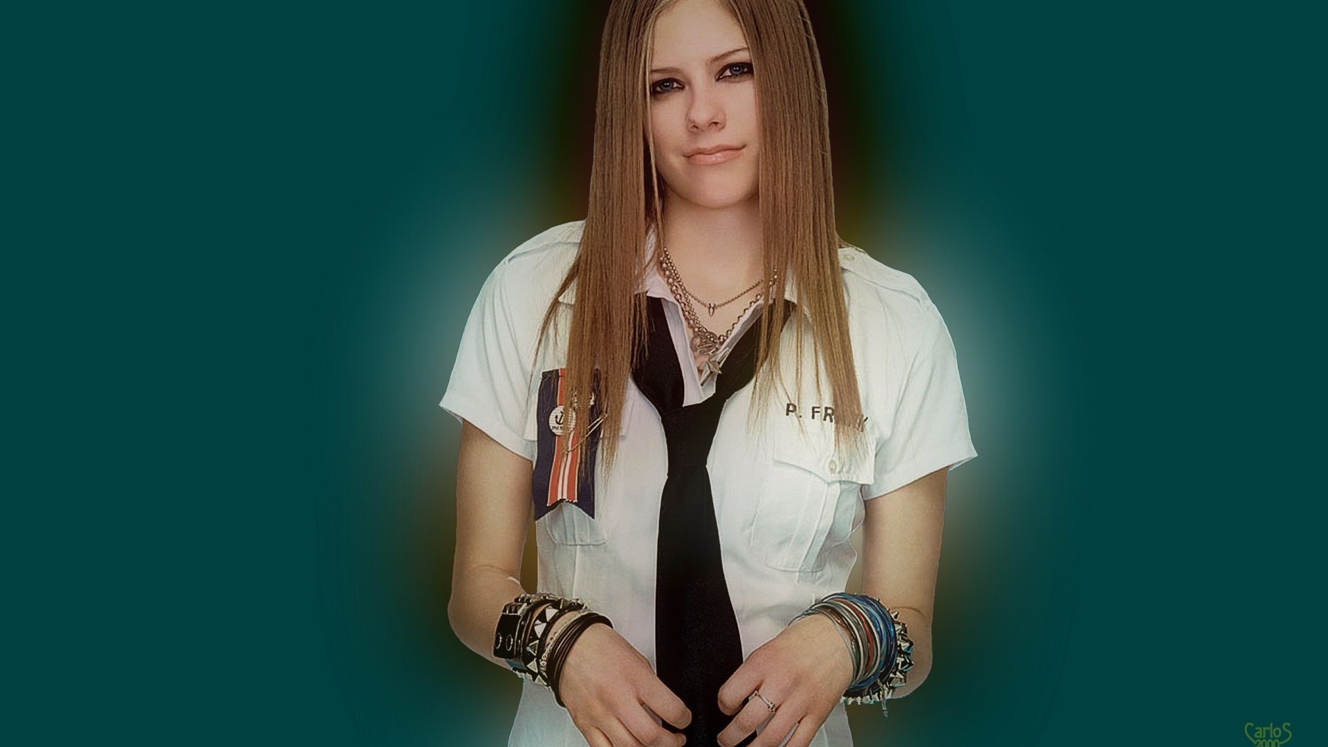 Avril Lavigne 艾薇兒·拉維尼 美女壁紙(二) #4 - 1920x1080