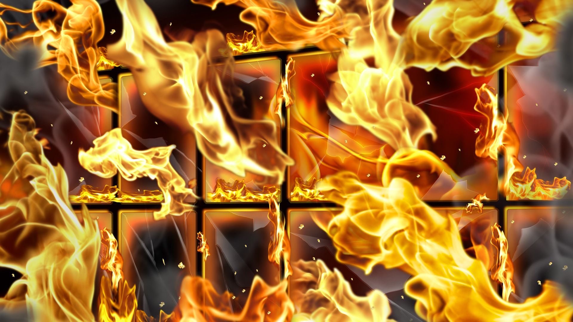 Flame Funkce HD tapetu #18 - 1920x1080