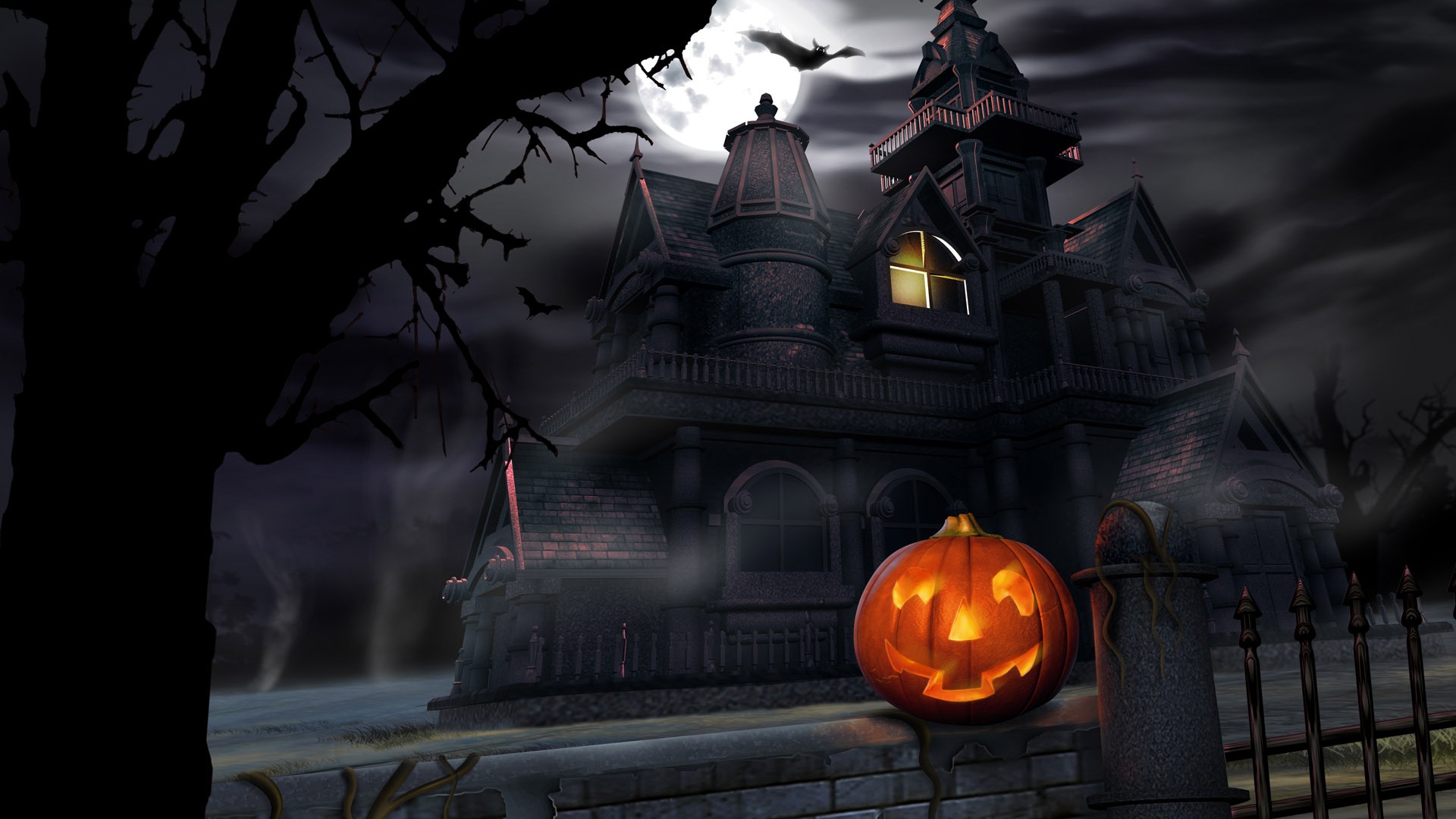 Fonds d'écran thème de l'Halloween (4) #3 - 1920x1080