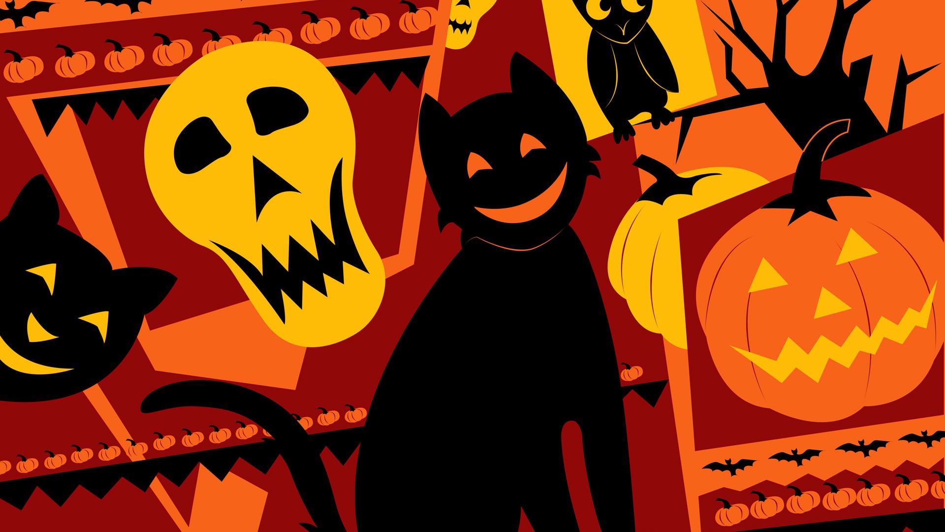 Halloween Téma Tapety na plochu (5) #14 - 1920x1080