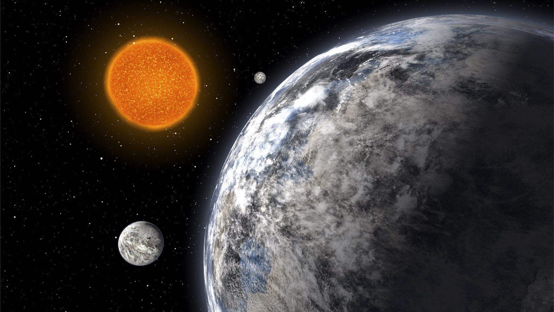 Widescreen wallpaper Star Earth (2) #2 - 1920x1080
