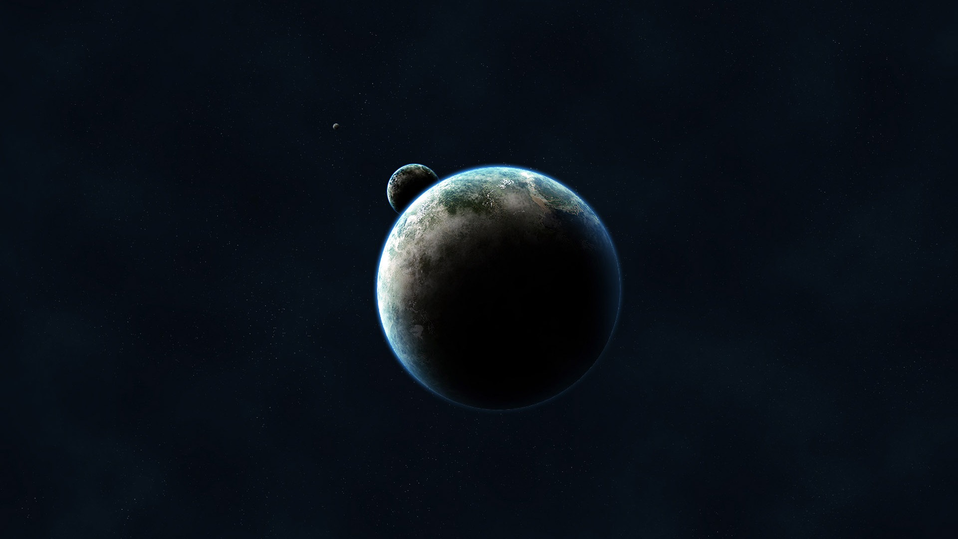 寬屏星空地球 壁紙(二) #15 - 1920x1080