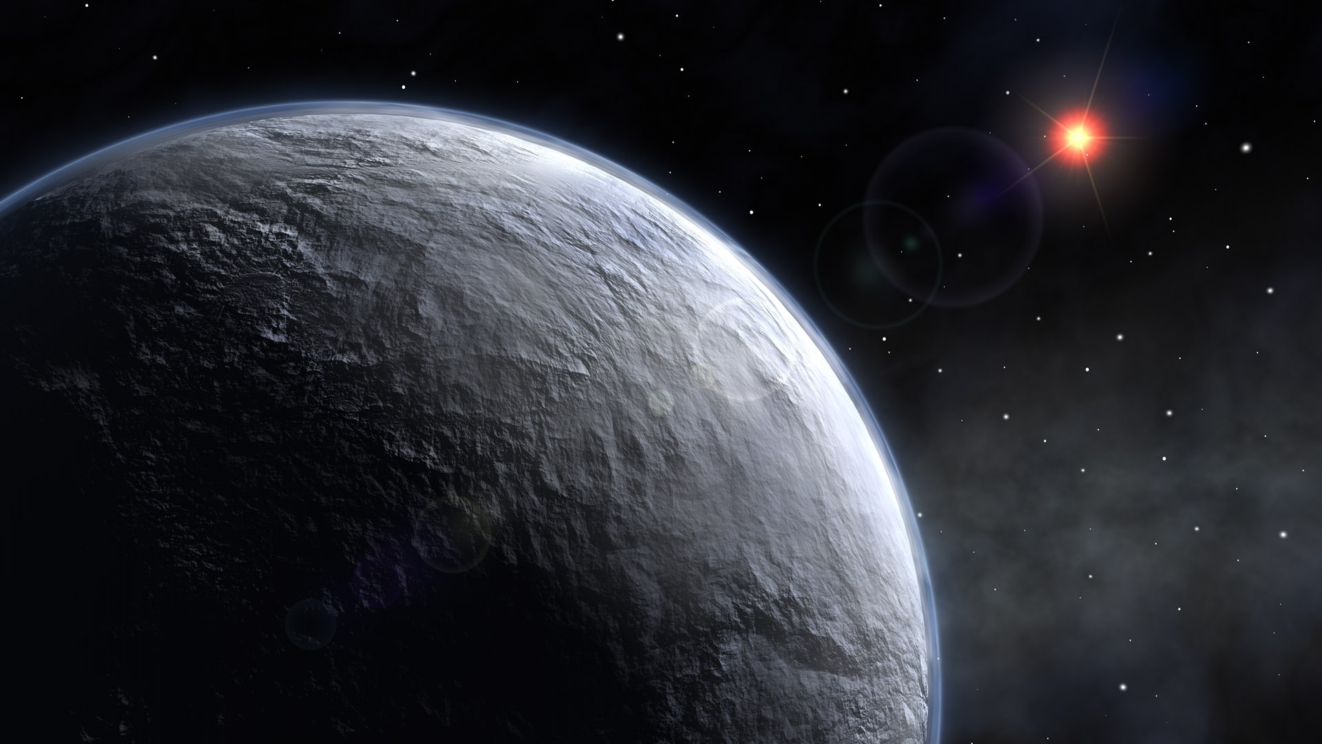 寬屏星空地球 壁紙(二) #17 - 1920x1080