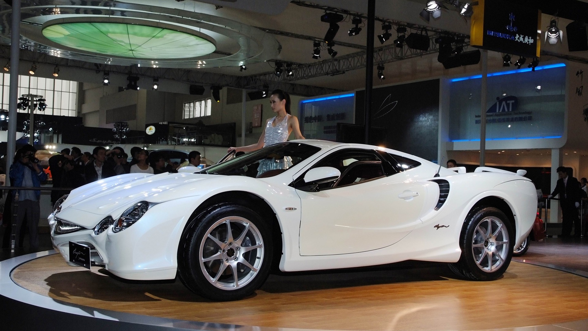 2010 Beijing International Auto Show Heung Che beauté (œuvres des barres d'armature) #9 - 1920x1080