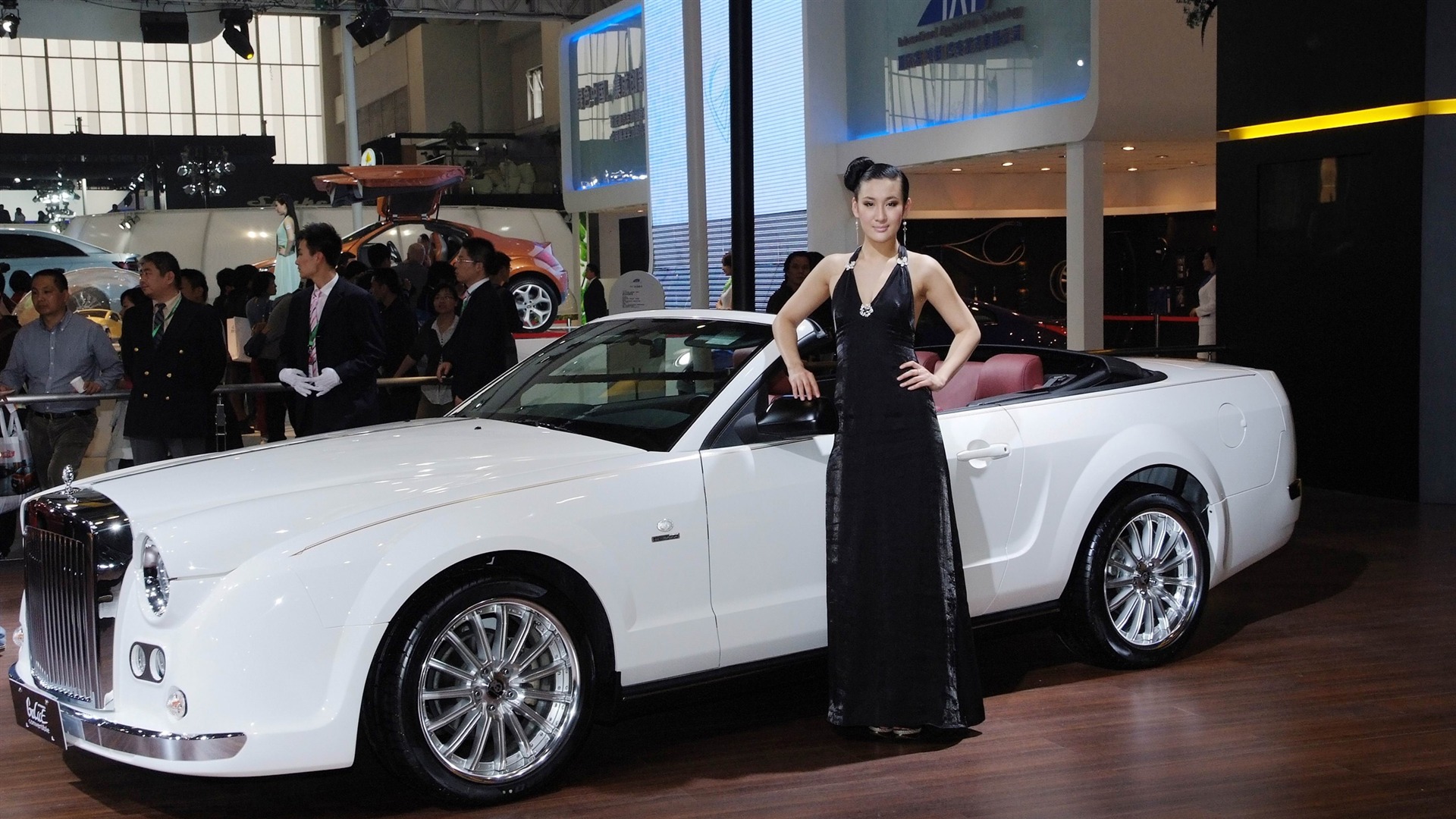 2010 Beijing International Auto Show Heung Che beauty (rebar works) #12 - 1920x1080