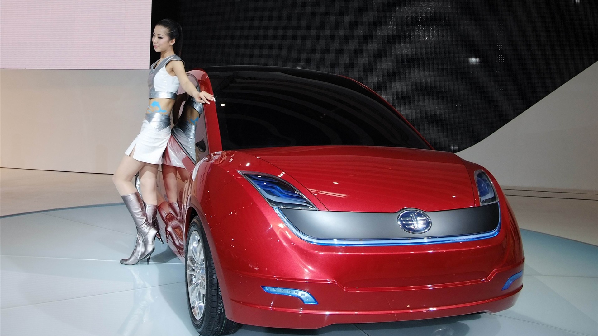 2010 Beijing International Auto Show Heung Che beauty (rebar works) #24 - 1920x1080