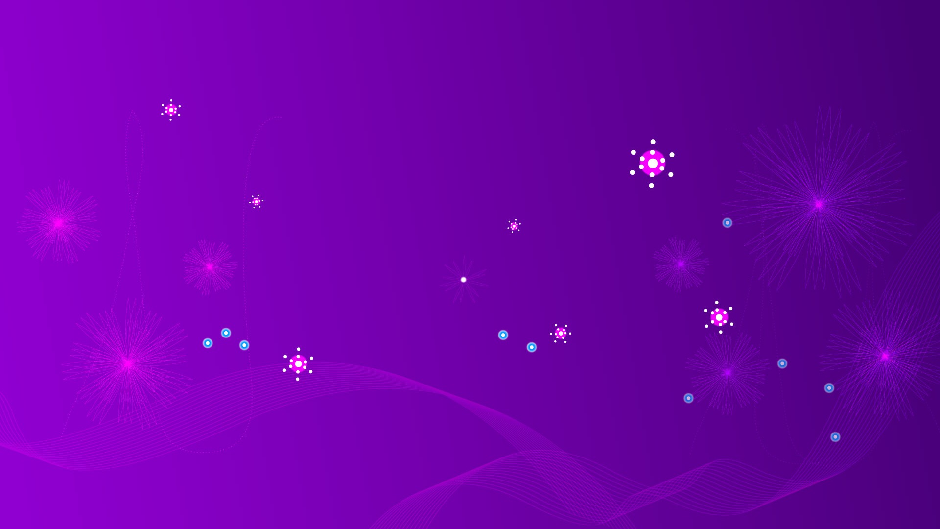 炫彩花紋 壁紙(八) #11 - 1920x1080